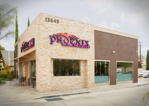 A storefront shot of our Phoenix Food Boutique location in Garden Grove, CA